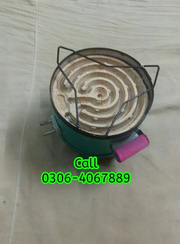 Stove electric burner heater tea & coffee use 0