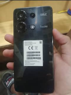 xiaomi redmi not13 8/128 black color like new mobil /orignal acceries