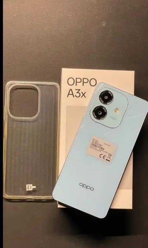 oppo A3x 4GBRAM 64GB memory 0