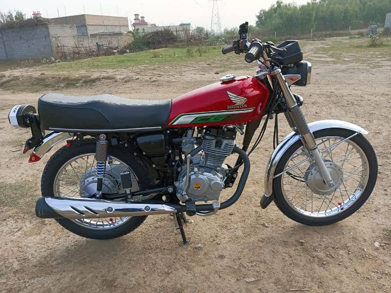 Honda 125 special edition mardan number 3