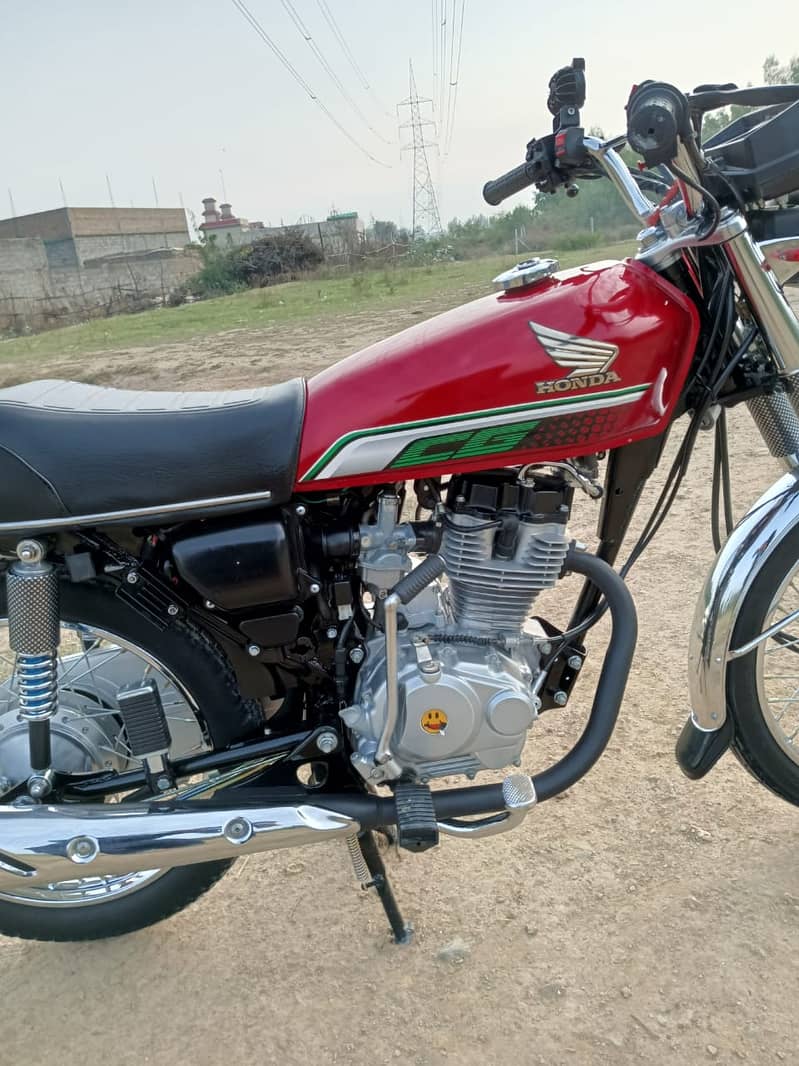 Honda 125 special edition mardan number 7