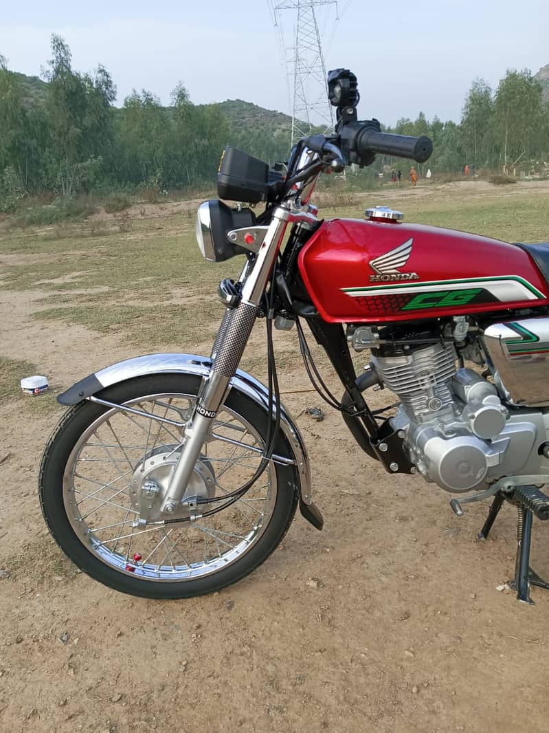 Honda 125 special edition mardan number 8