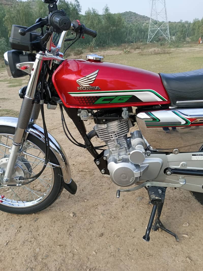 Honda 125 special edition mardan number 10