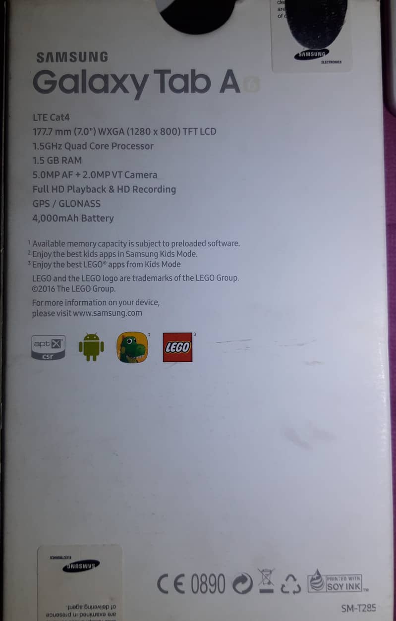 Galaxy TAB A 2016 0