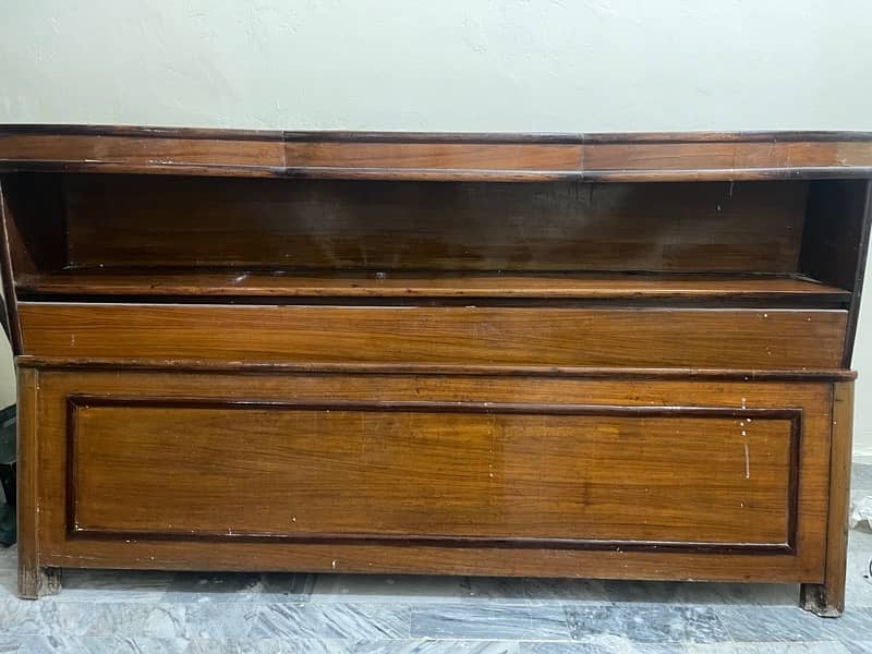 wood bed king size 1