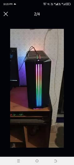 Core i5 4gen unbranded PC 8 gb ram with rgb mouse