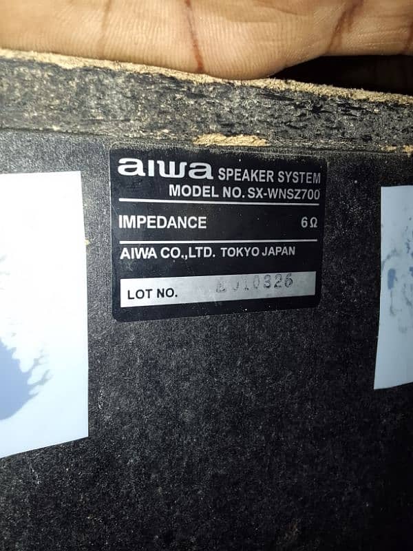 AIWA 1800 WATTS 4