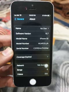 iPhone se 1st generation 64GB official PTA APPROVED