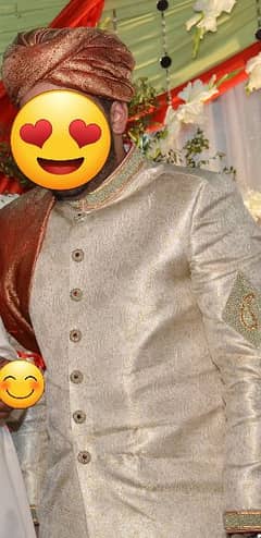 Groom Sherwani complete set Mohsin and Sons Branded