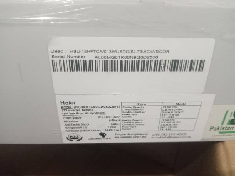 Haier inverter T3 5