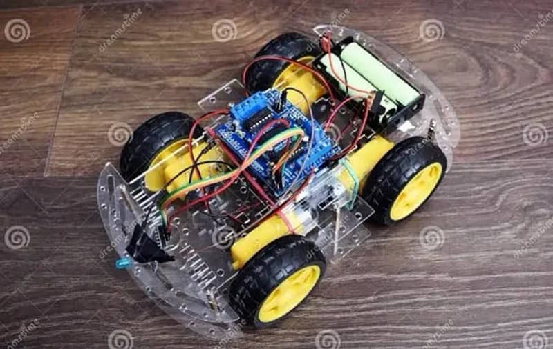 arduino based electrical and robotic project car 1