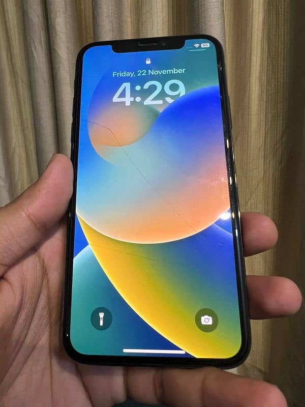 I Phone X, PTA Approved, 256 gb, 100% Battery Health 5