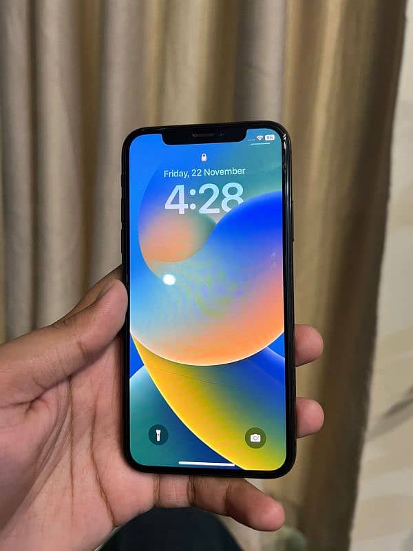 I Phone X, PTA Approved, 256 gb, 100% Battery Health 0