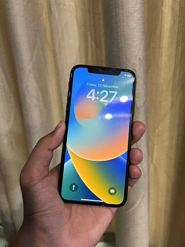 I Phone X, PTA Approved, 256 gb, 100% Battery Health 8