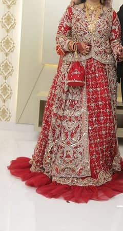 Bridle Lehnga kutri and pouch