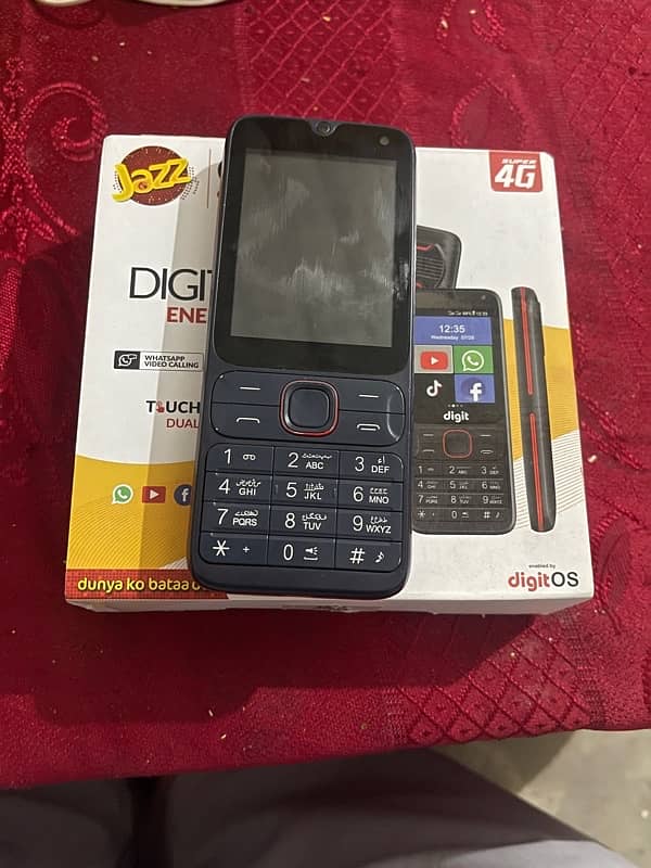 JAZZ Digit Energy Touch Screen 3000 MAH 8GB With Box 2