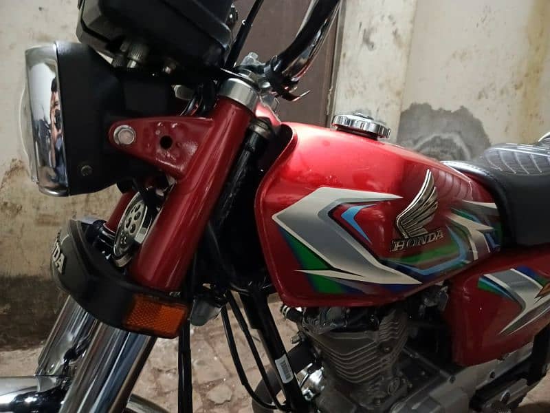 Honda cg 125 red 1