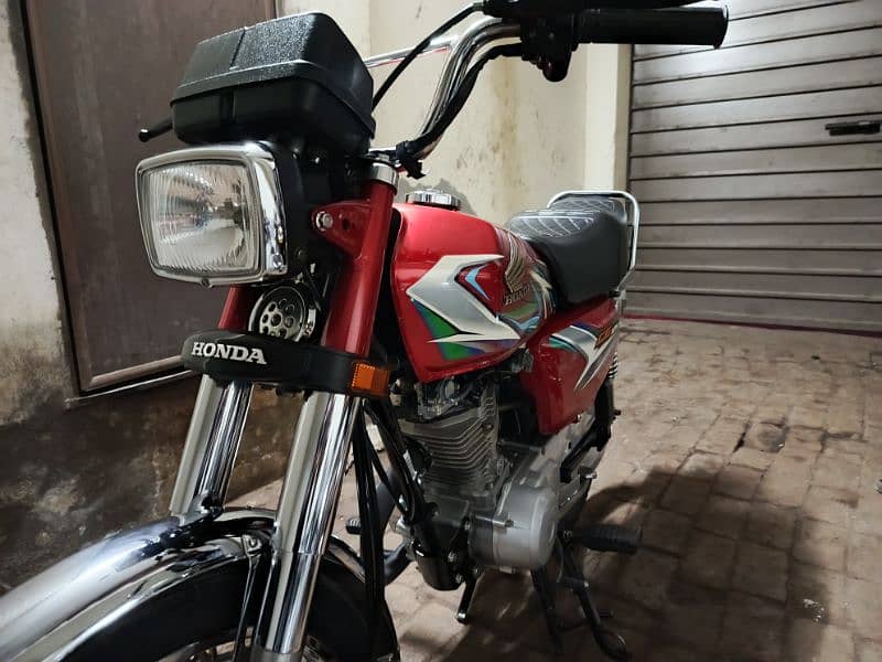 Honda cg 125 red 2