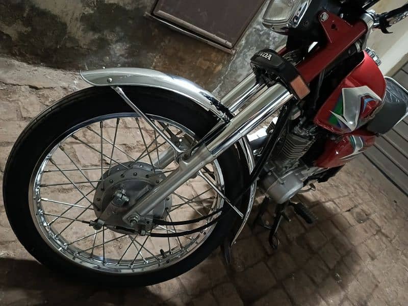 Honda cg 125 red 4