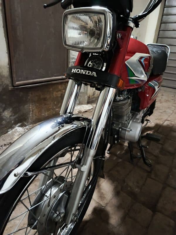 Honda cg 125 red 5