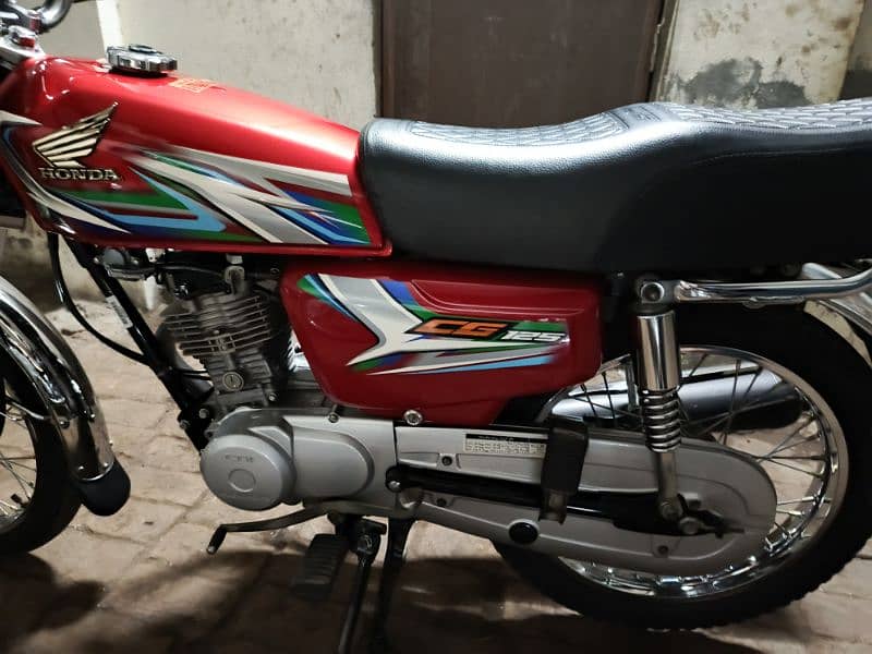 Honda cg 125 red 7