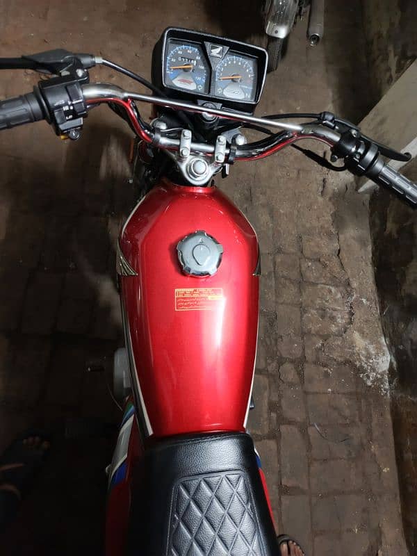 Honda cg 125 red 10