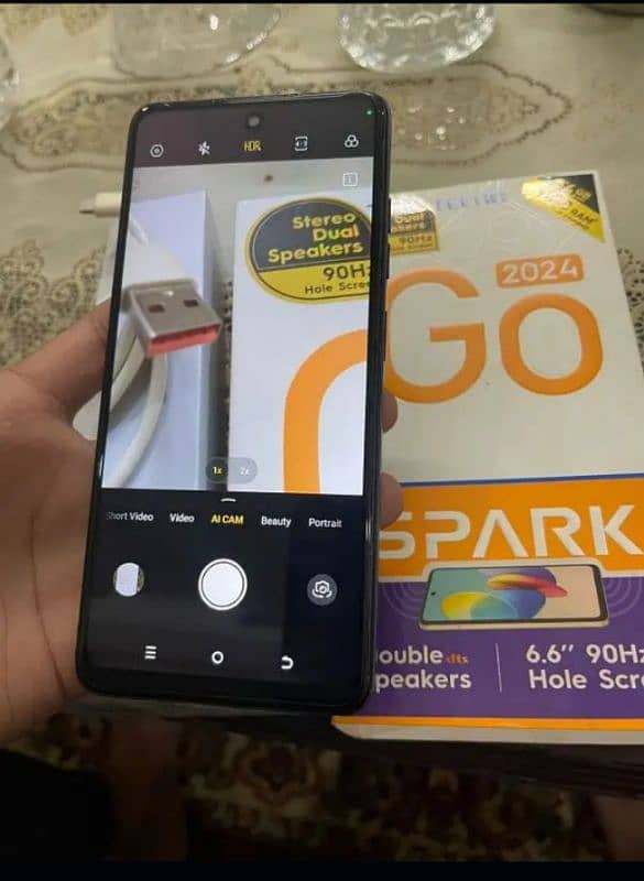 Tecno spark go 2024 lush condition with box 2