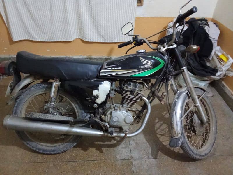 A Honda 125 2013 model for sale in Karachi Sialkot number 0