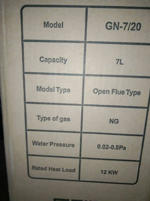 03 Instant Gas Geyser 1 New 2 10/10 Condition,7,10,&13 Ltr 2