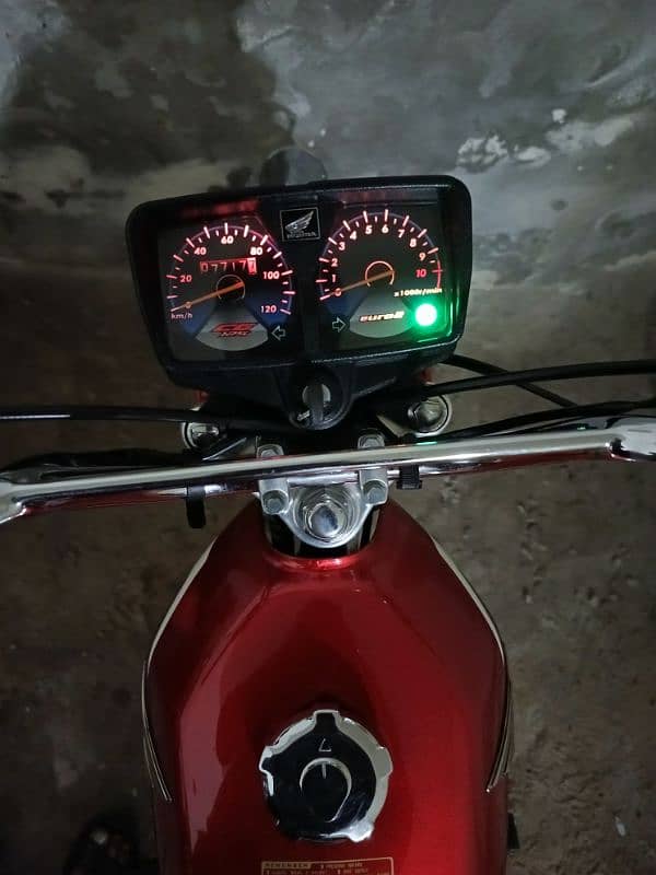 Honda cg 125 red 0