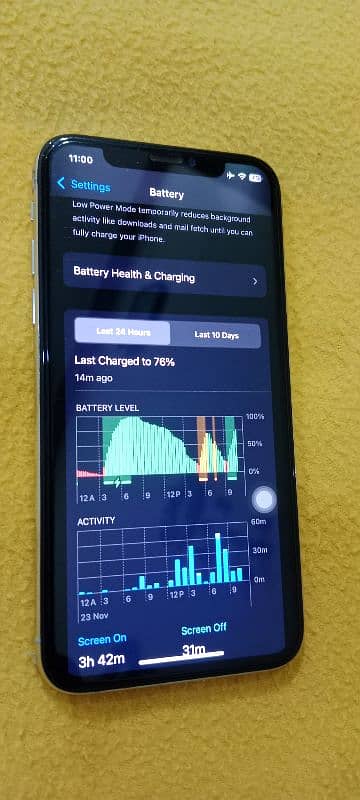 iPhone xs 256gb 80% bettery health best timing And scratchless non pta 11