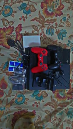 Playstation4 PS4 with 2 controllers and jailbreak kit with 5 games