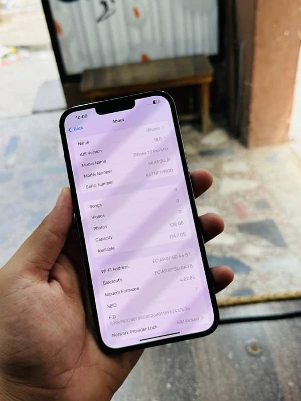 iPhone 13pro Max 128GB  NON PTA JV WATERPACK 3