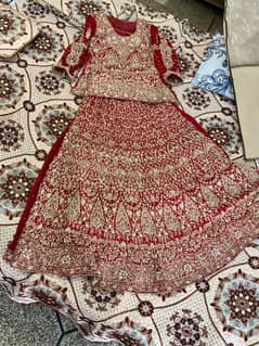 One-Time Used Bridal Lehenga for Sale - Like New