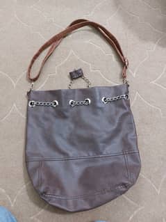 j. cluch bag leather