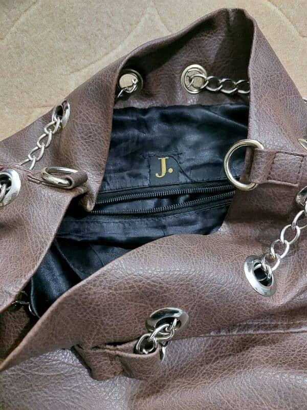 j. cluch bag leather 4