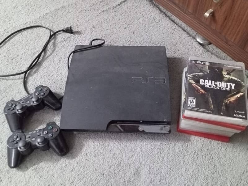 Ps3 + more then 7games + controller 5