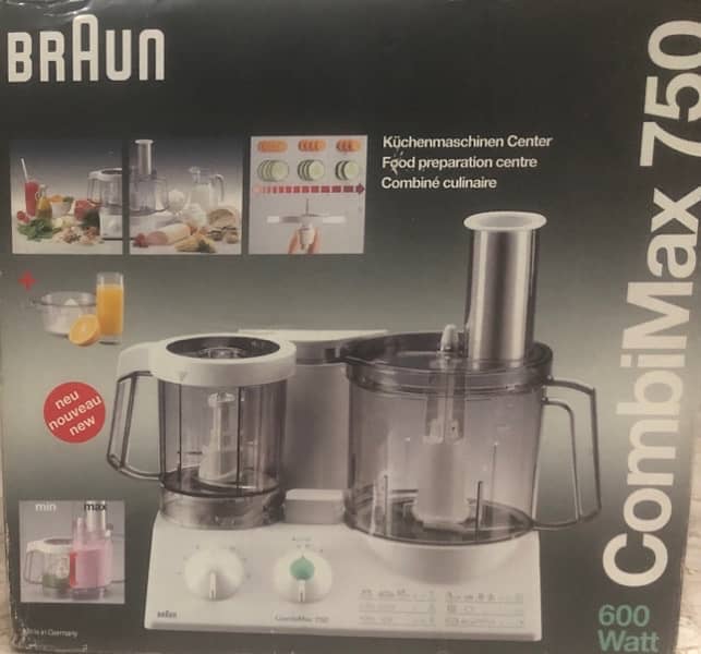 BRAUN FOOD FACTORY  COMBIMAX 750 2