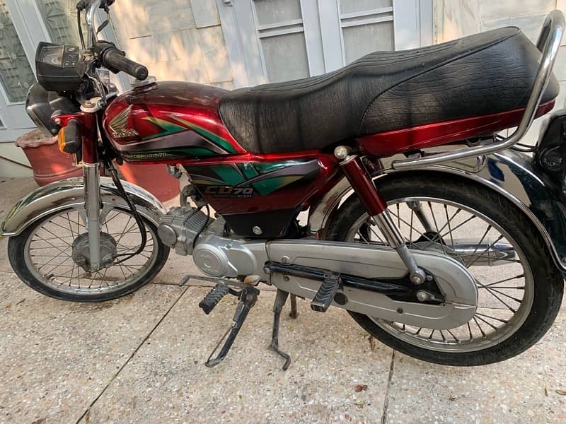 Honda cd 70 2022 model all ok  WhatsApp number 03252555759 call 6