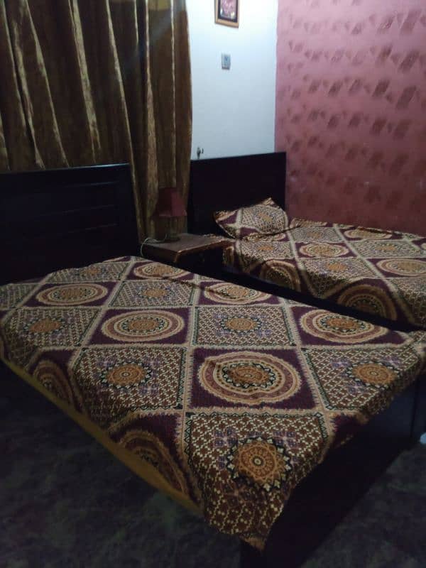 2 Single Bed without Mattress 4