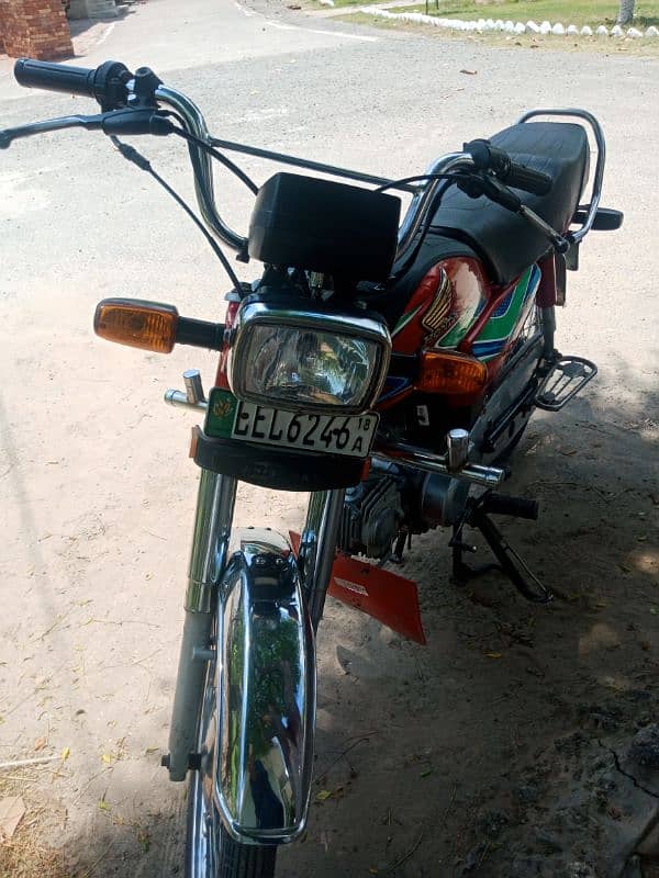 Honda cd70 model 2018 total orignal bike ha engion our haid tak paik h 1