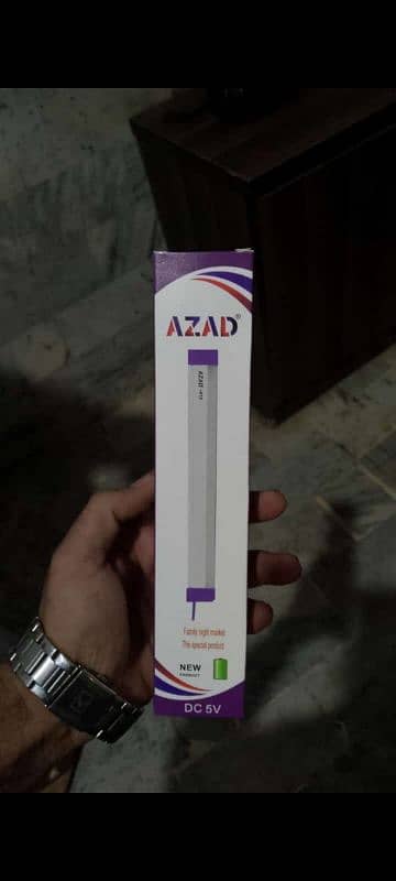 Azad Rechargeable Mini Tube lights . . 0