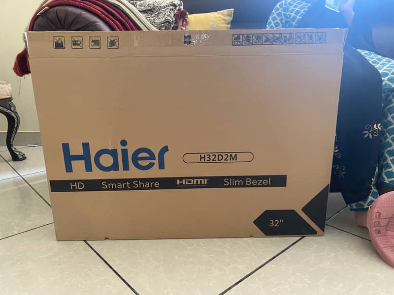 HAIER LED/LCD TV 2024 model H32D2M 32" Slim bezel 4