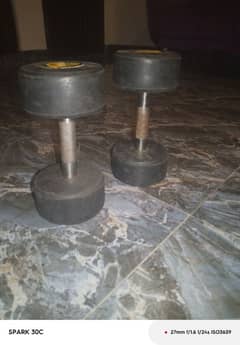 2 4kg dumbbells 10/10 condition