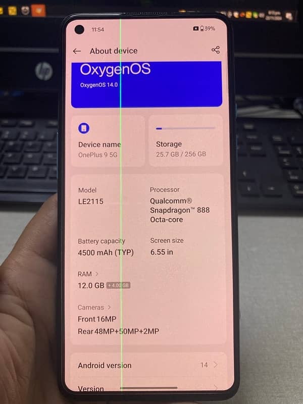 oneplus 9 Arctic sky color PTA Approved 6