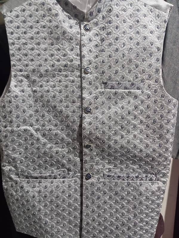 Silver waistcoat 0