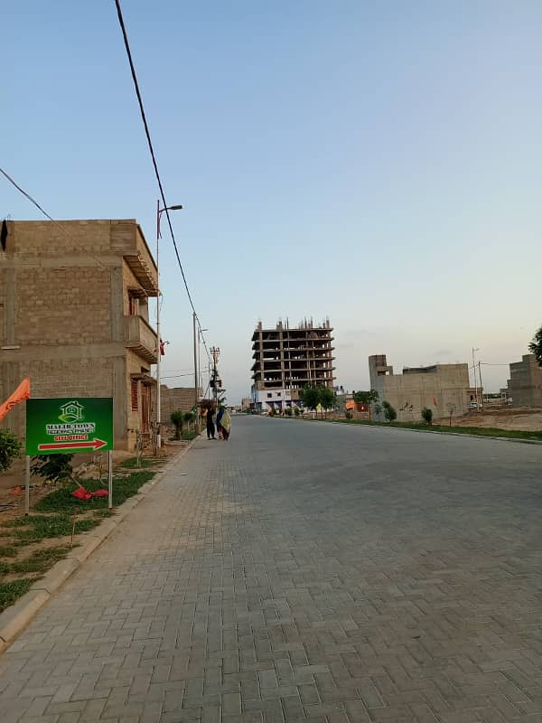 Malir Town Residency Plot For Sale 11