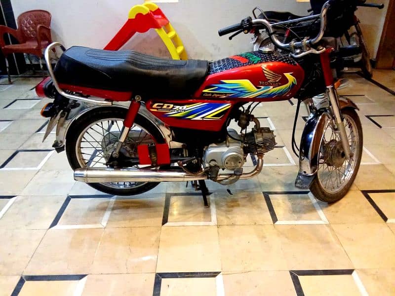 Honda CD 70 2021 Model sale argent 2