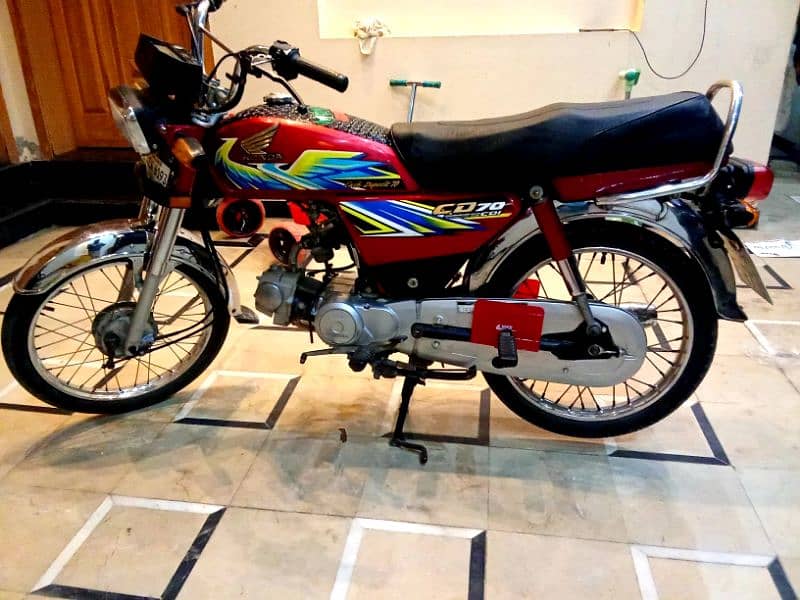 Honda CD 70 2021 Model sale argent 5