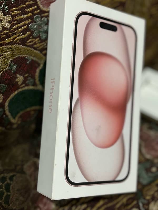 IPhone 15 pink colour 128gb Non pta 2